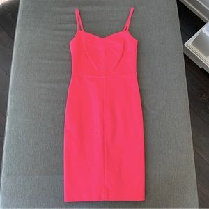 Banana Republic Ponte Sweetheart Midi Dress